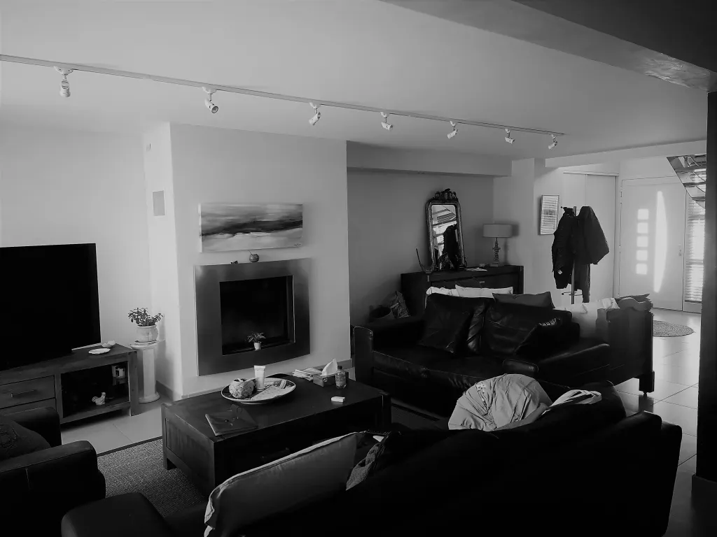 Séjour avant reprise déco