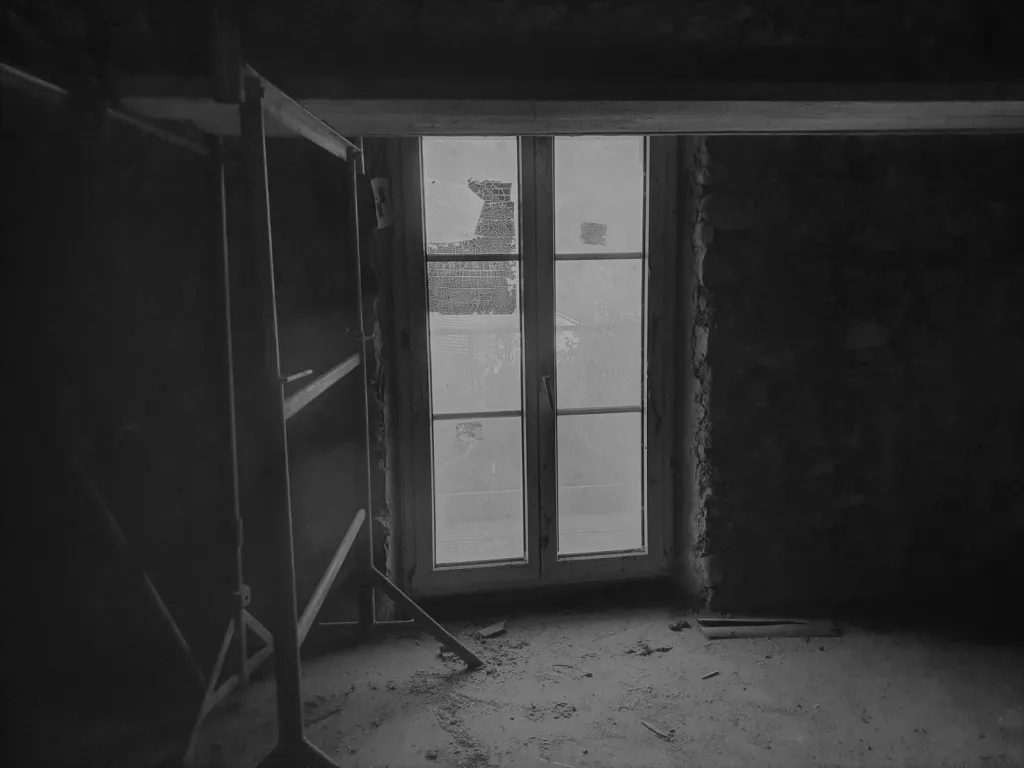 Avant améngamement et décoration d'une maison de Mézel