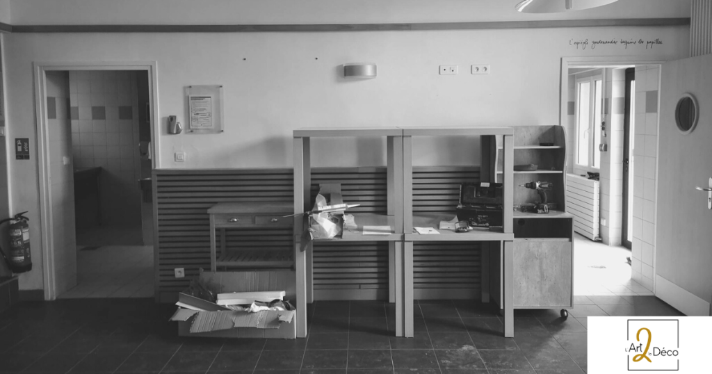 Restaurant avant travaux de decoration