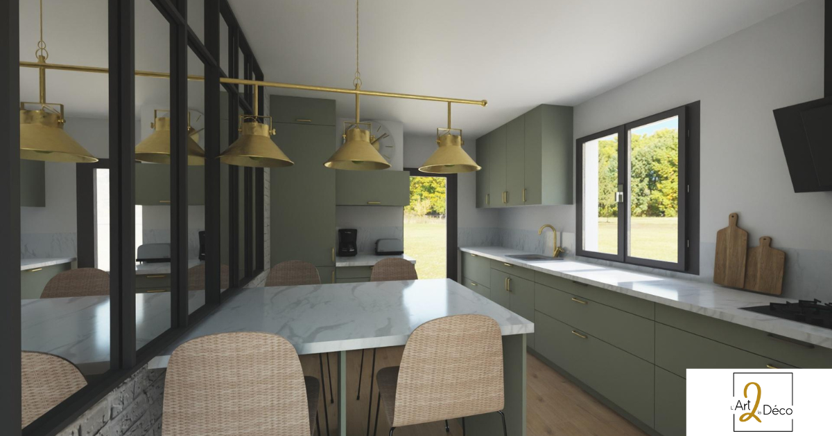 Amenager et decorer une cuisine - L Art 2 la deco- Cyrielle Bieber decoratrice d interieur