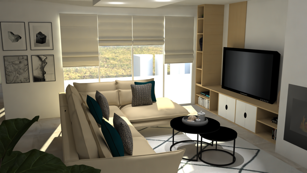 Coin salon - L Art 2 la deco - Cyrielle Bieber - Decoratrice interieur