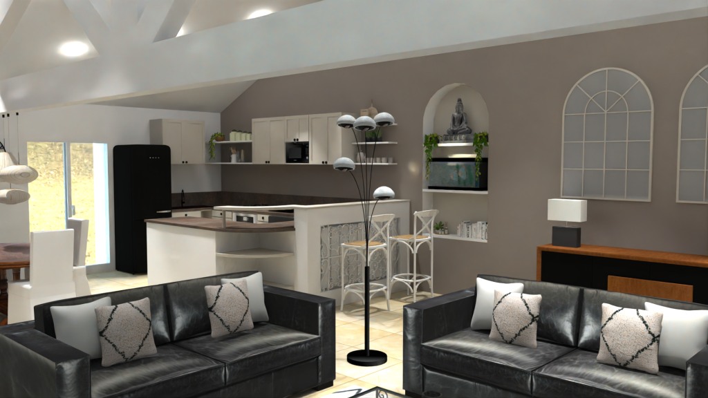 Deco sejour - L Art 2 la Deco - Cyrielle Bieber - decoratrice d interieur digne les bains