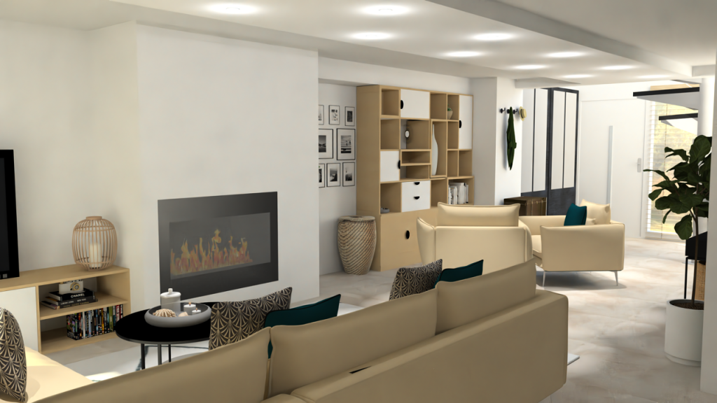 Decoration Sejour Oraison - L Art 2 la deco - Cyrielle Bieber - Decoratrice interieur