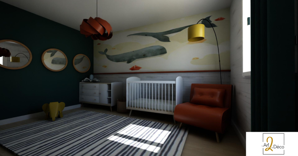 Decoration chambre enfant Nice - Alpes-maritimes - L Art 2 la deco - Cyrielle Bieber