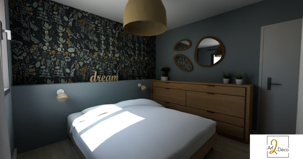 Decoration chambre maison alpes de haute provence - L Art 2 la Deco - Decoratrice d interieur