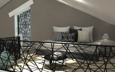 Séjour / salle à manger à Digne les Bains