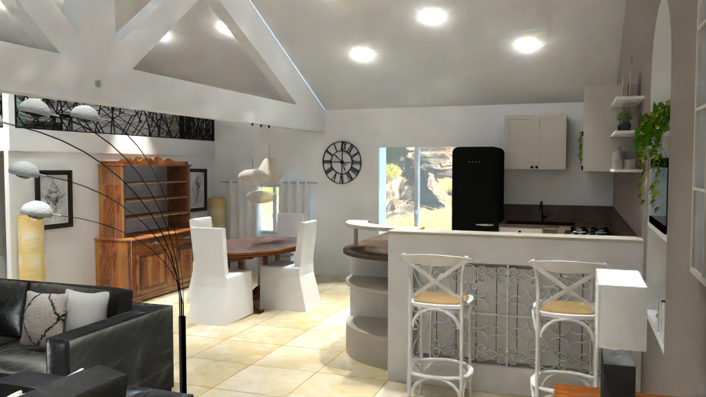 Proposition decoration sejour - L Art 2 la Deco - Cyrielle Bieber - decoratrice d interieur digne les bains