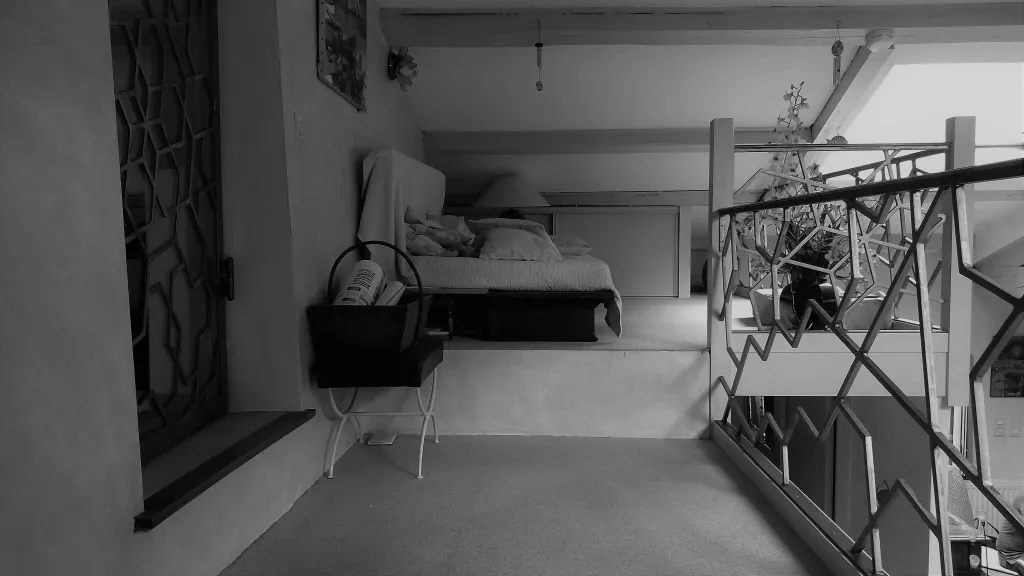 Mezzanine avant reprise deco