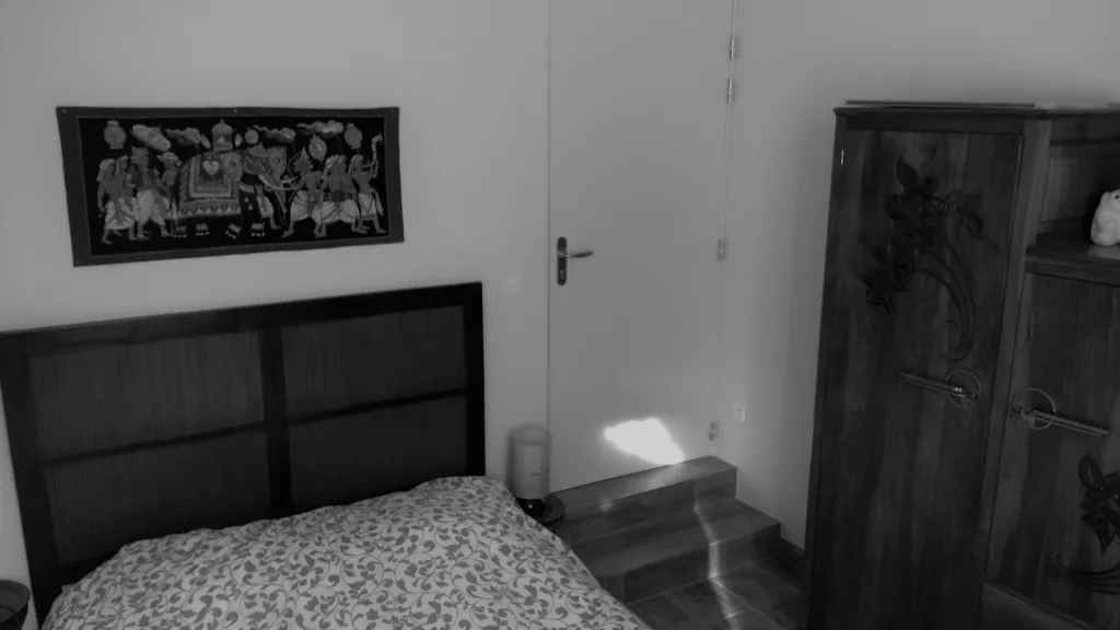 Chambre d'amis avant projet de décoration