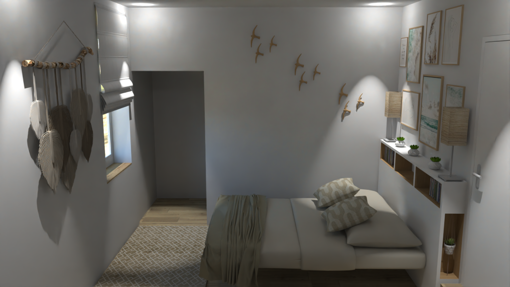 decoration chambre amis - L Art 2 la Deco