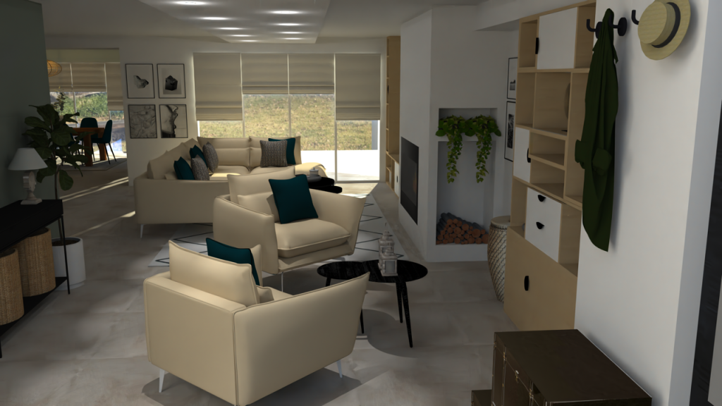 sejour salle a manger - L Art 2 la deco - Cyrielle Bieber - Decoratrice interieur